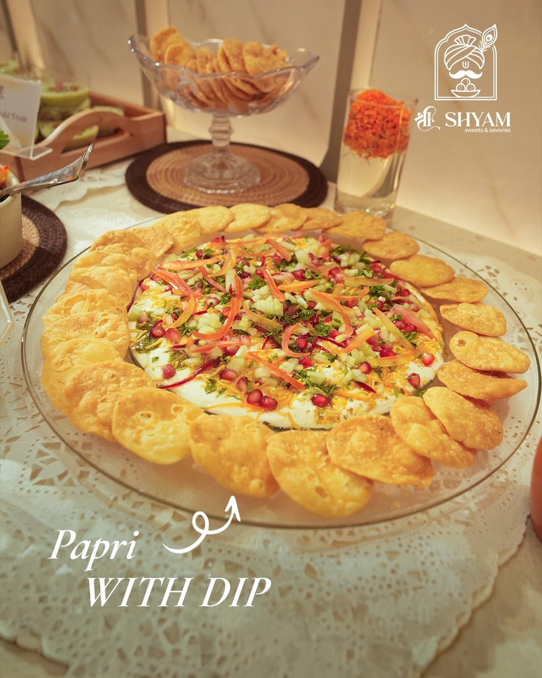 Savories and namkeen snacks at Shree Shyam Sweets